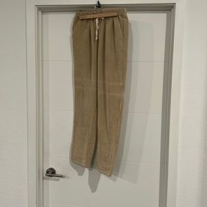 Brand New WTH Tags, Soft Corduroy, Straight Leg